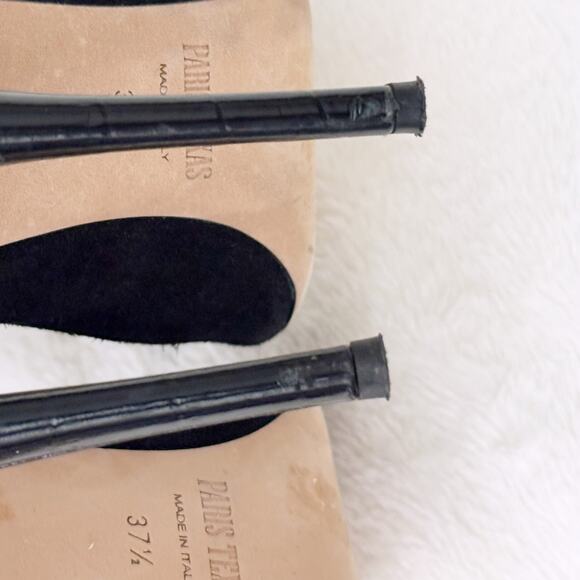 Paris Texas Over-the-knee Suede Boots in Black (Size 37.5) - Picture 14 of 16